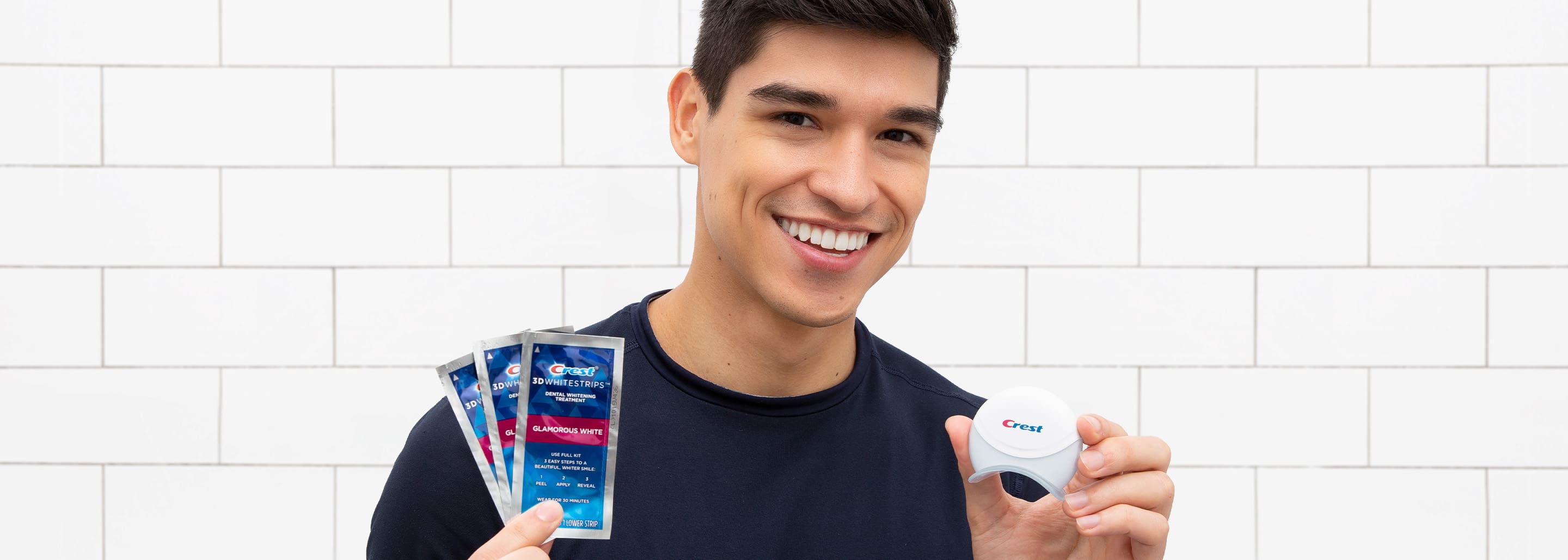 How do Crest 3D White Whitestrips work?