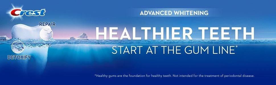 Gum &amp; Enamel Repair Advanced Whitening Toothpaste | Crest US