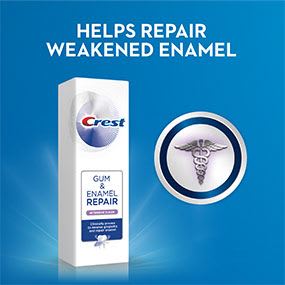 crest enamel and gum repair toothpaste