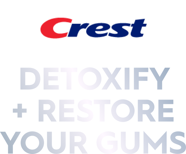 Crest Pro Health Detoxify + Restore Your Gums
