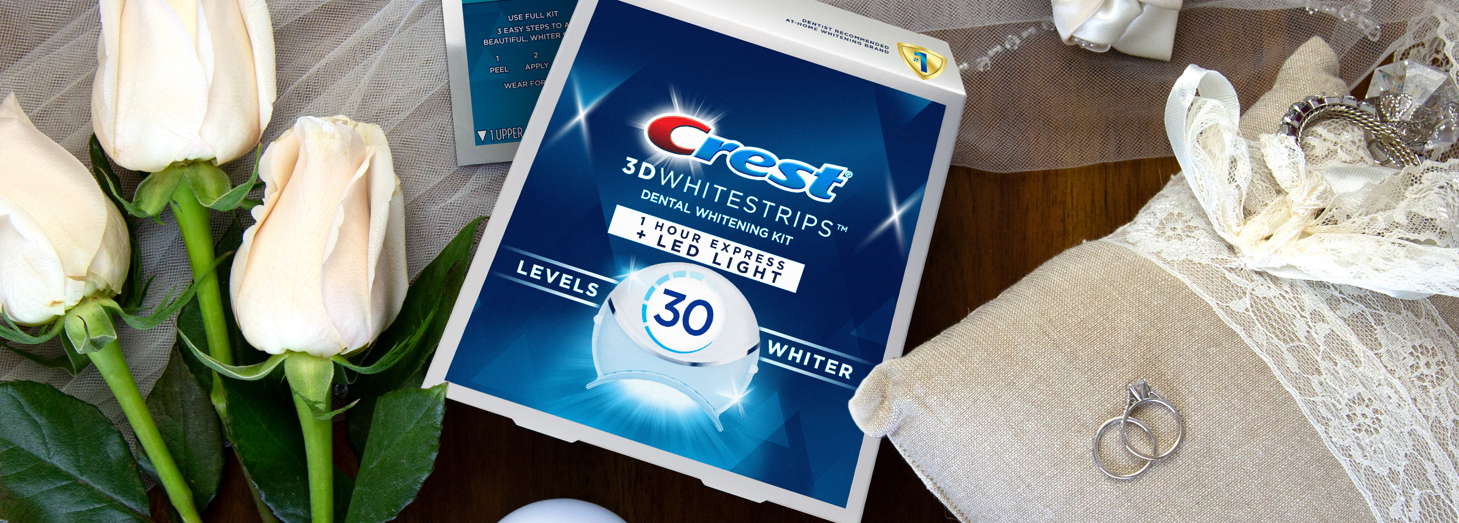 Crest 3DWhitestrips Professional White with LED Accelerator Light