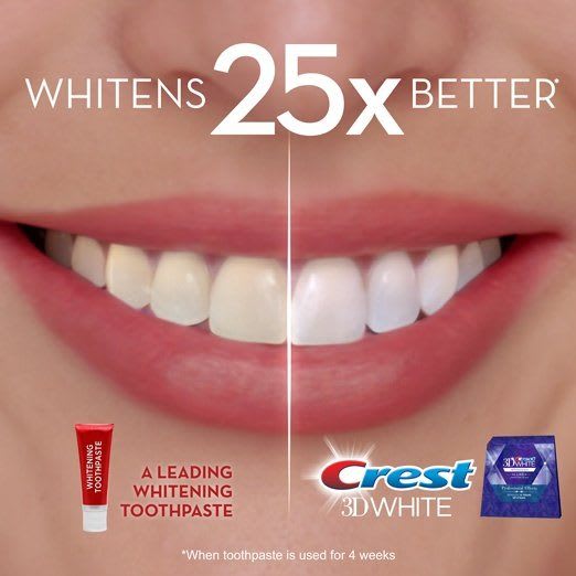 Whitestrips - Whitens 25x Better