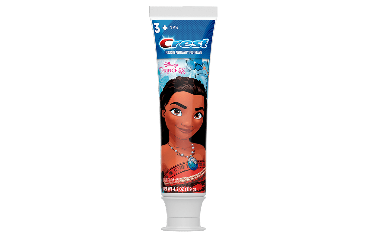 Crest Kid's Toothpaste, featuring Disney Princesses, Bubblegum Flavor